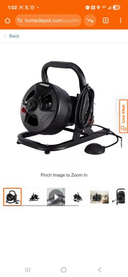 5/16 in. x 50 ft. Cable Drum Auger