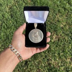 14k Double Sided Pendant 