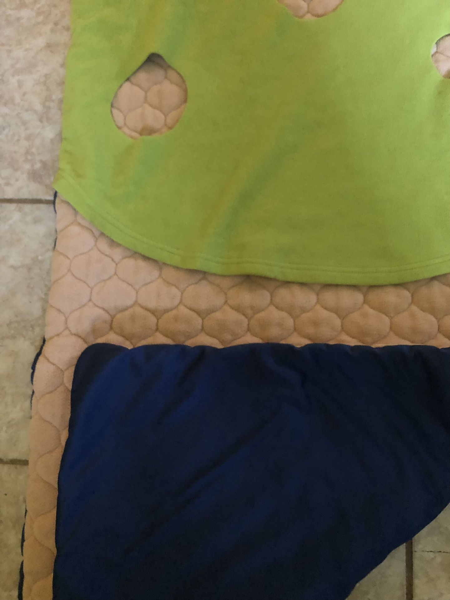 Triple Layer Fleece Liner With Pocket Pouch For Guinea Pig Rabbit Cage