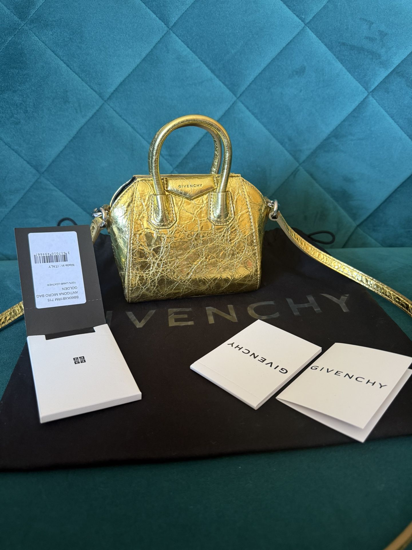 authentic Givenchy Antigona Micro Bag
