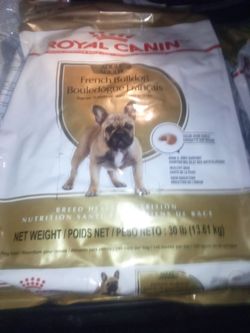 Royal Canin 30lb French bulldog