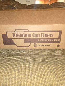 Premium can liners (trashbags) 25 a box