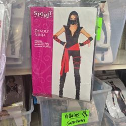 Halloween Costume Adult DEADLY NINJA