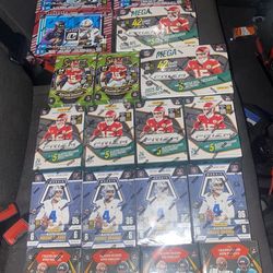 Football Cards Optic, Prizm, select