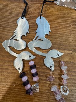 Mermaid ornaments - $5 each