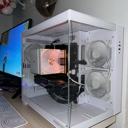 Powerful White Gaming Pc 