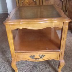 Country French Provincial End Table