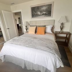 FREE- Bed  - With Headboard  - Queen   