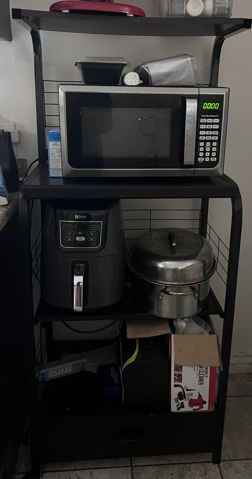 Microwave cart
