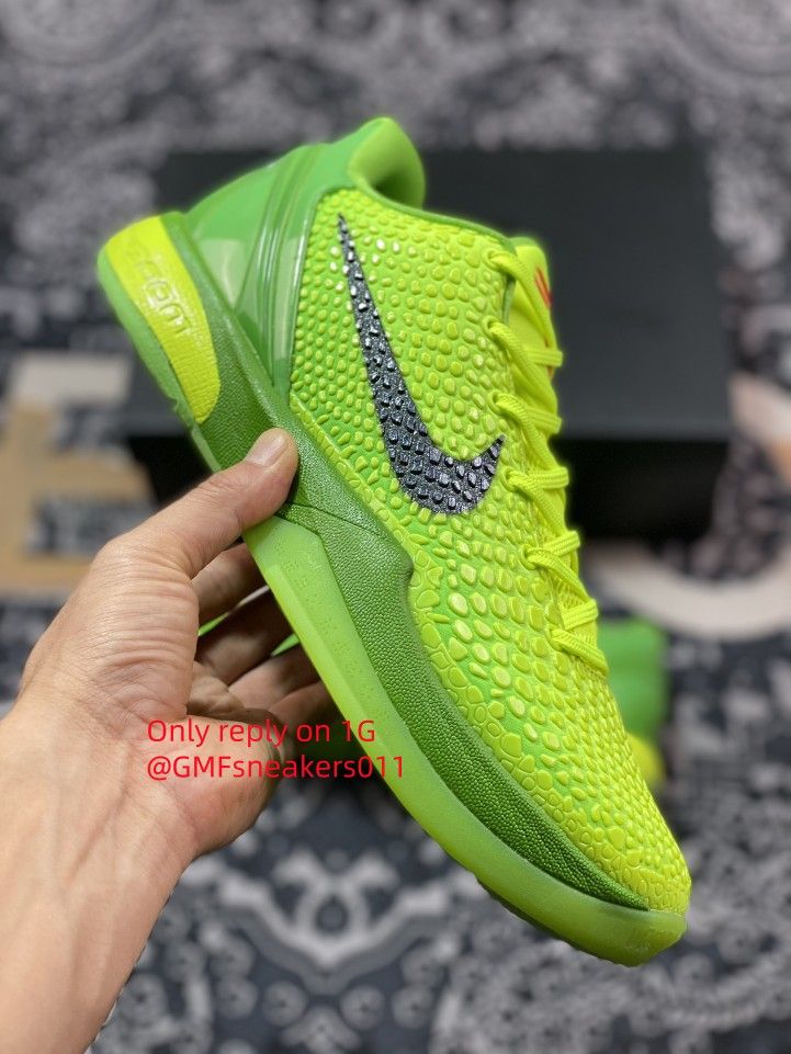 Zoom Kobe 6 Protro 'Grinch' 2020