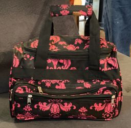 New Pink and Black Carry On Bag