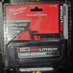 MILWAUKEE M18 6.0AH BATTERY