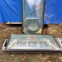 2’ X 4’ Clear Polycarbonate Curb Mount Dome Skylight / Skylights