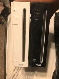 Nintendo Wii black n white