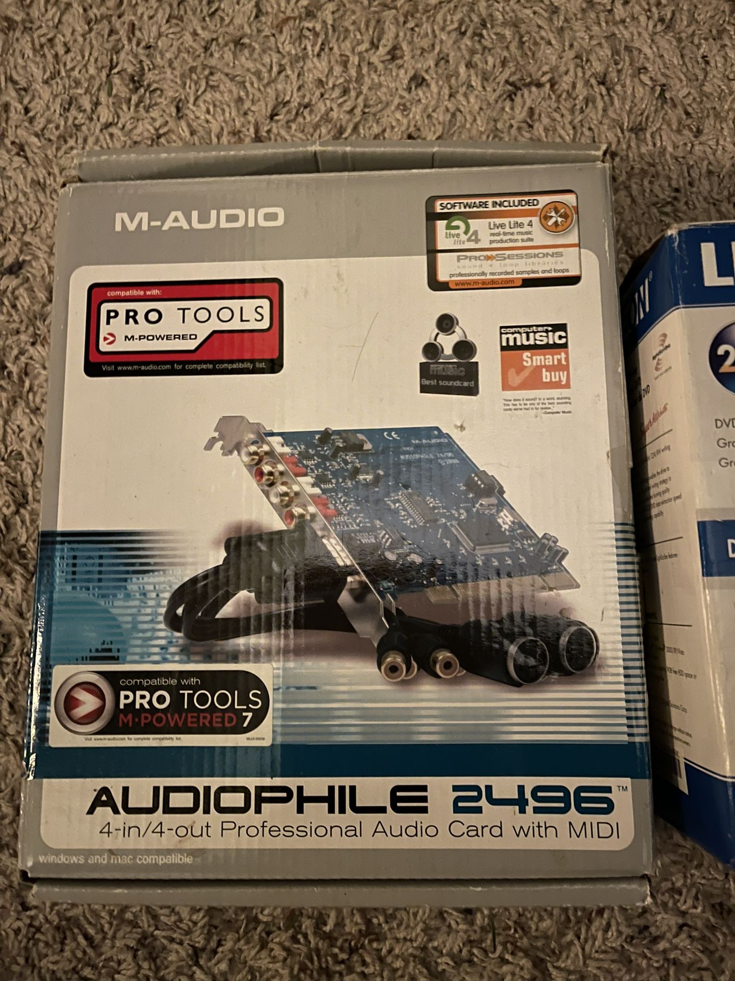 Older m-audio Professional Audio Card