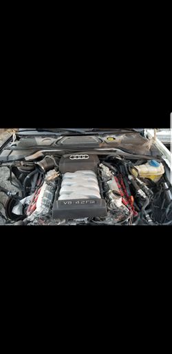 For sale good running engine off 08 Audi A8L 4.2L fsi