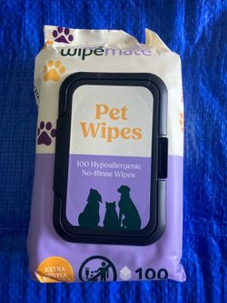400 Count Lick-Safe Dog Wipes, Lavender Plant-Based Hypoallergenic Dog Wipes for Paws, Butt, and Anal Gland Care