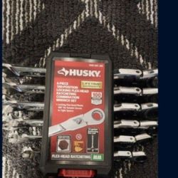 Husky
Flex Ratcheting MM Combination Wrench Set (7-Piece)
