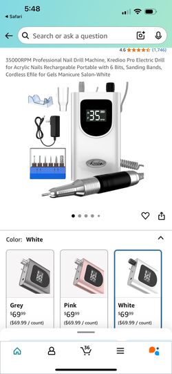 New Nail Drill