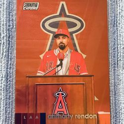 Anthony Rendon Los Angeles Angels 2020 Topps Stadium Club Chrome Photo Variation