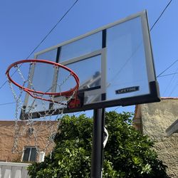 Lifetime Full Size Basketball Hoop And Backboard