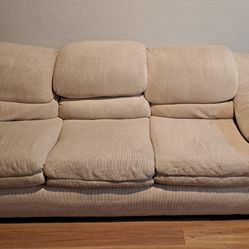 Beige Sofa/Couch