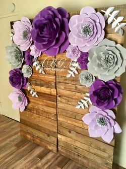 Paper flowers