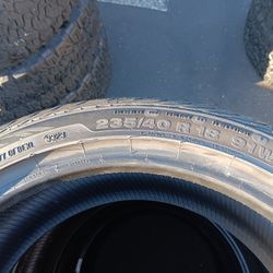 4 Llantas 235 40 R18 Continental Pro Contact 