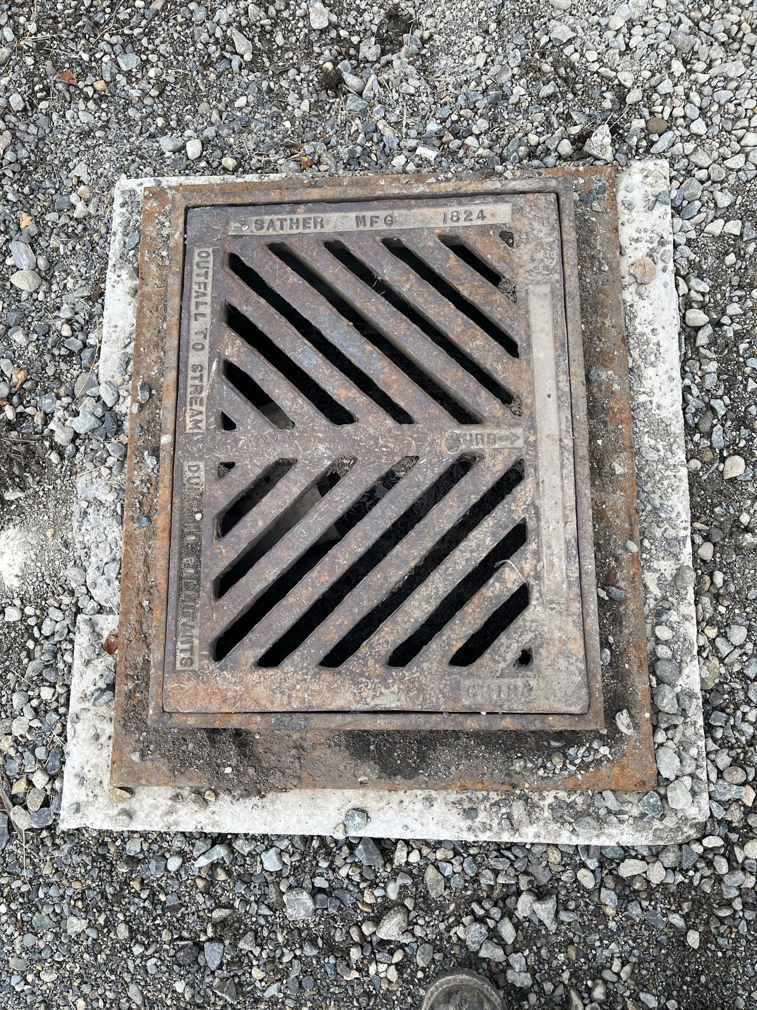 Catch Basin Frame And Grate
