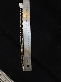 14K Figaro necklace