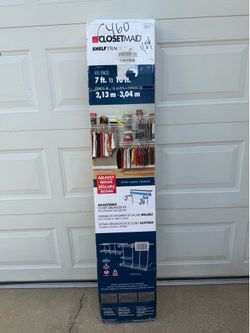 ClosetMaid ShelfTrack Adjustable Closet Organizer