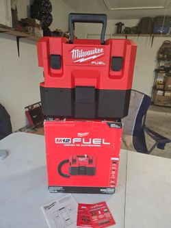 🔥$90 FIRM PRICE🔥 Milwaukee M12 FUEL 12-Volt Lithium-Ion Cordless 1.6 Gal. Wet/Dry Vacuum (Vacuum-Only)
NO BATTERY NO CHARGER