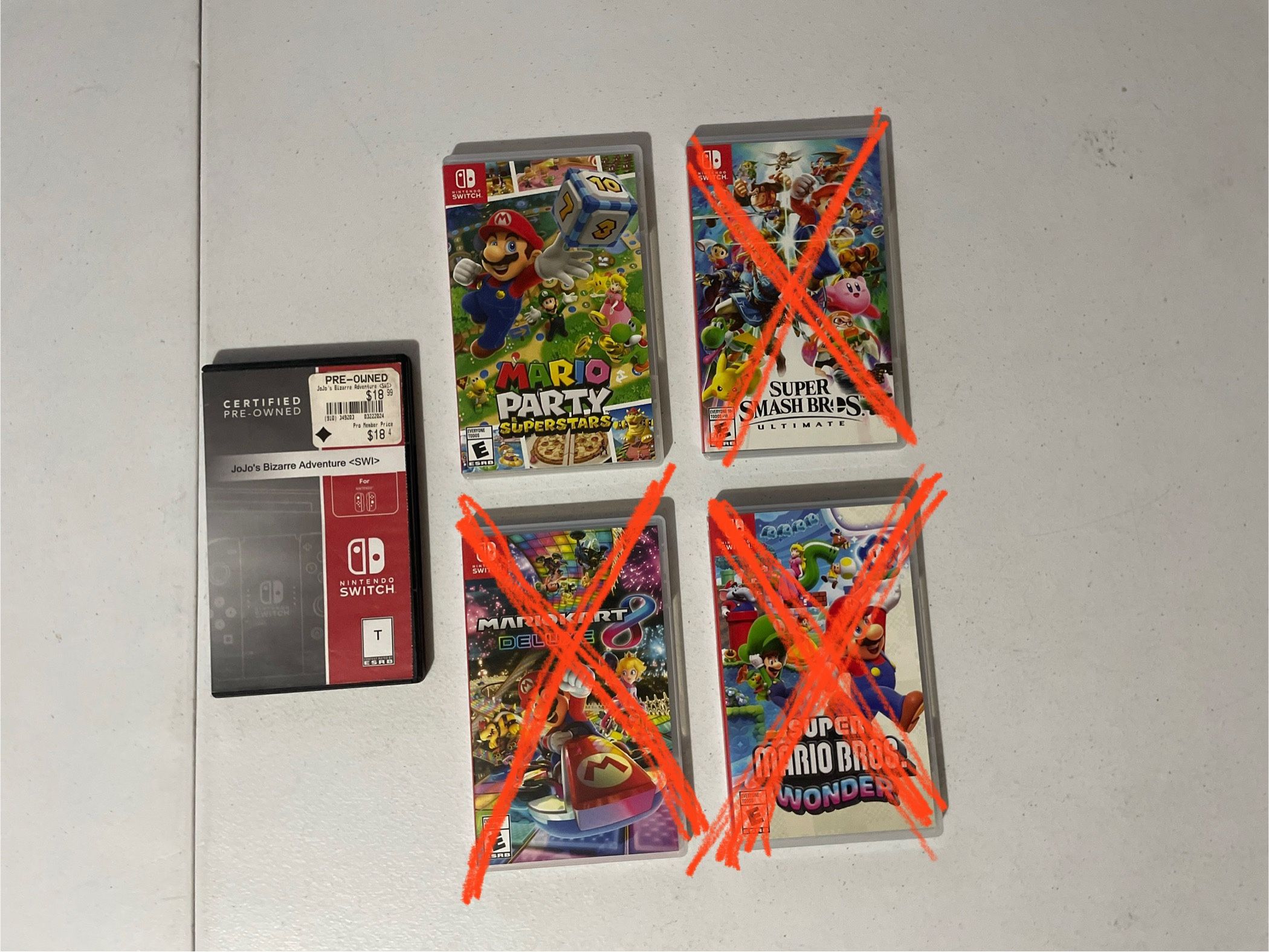 3 Nintendo Switch Games