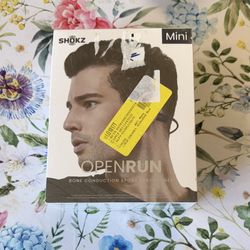 Shokz Mini OpenRun Bone Conduction Open-Ear - Endurance Headphones ~ Black S803