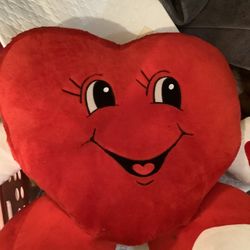 Heart plushy moving sale