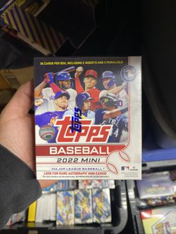 2022 TOPPS MINI HOBBY BASEBALL SEALED BOX / PACK