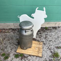 Old milk jug