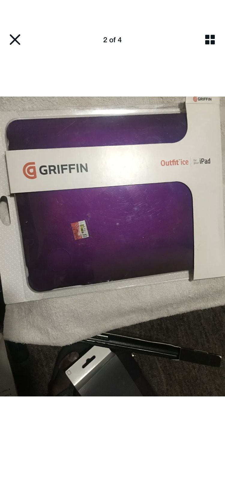 griffin outfit ice hard case for ipad 1