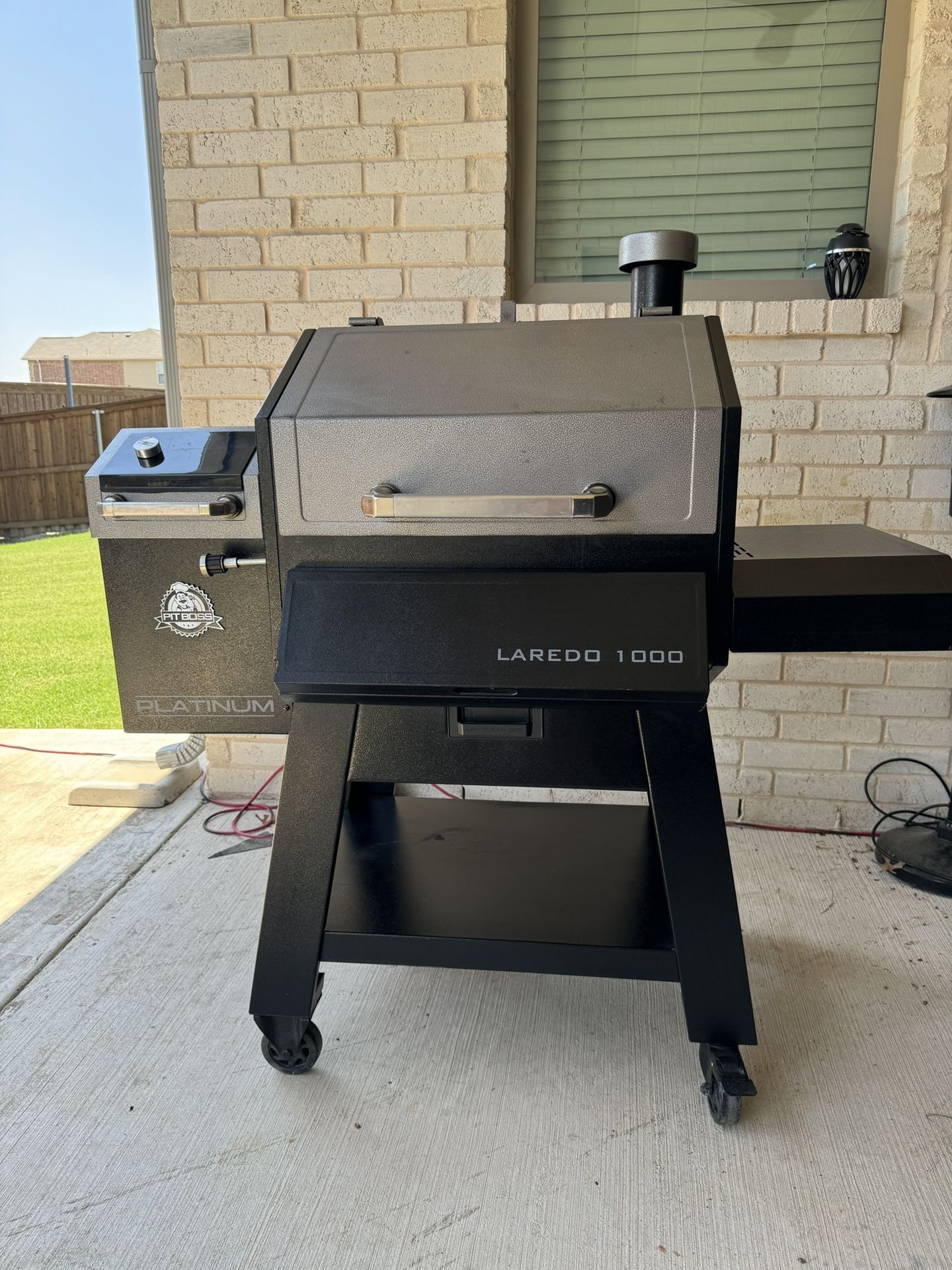 Pit Boss Platinum Laredo 1000 Pellet Grill PB1000PL- Used & WORKS!