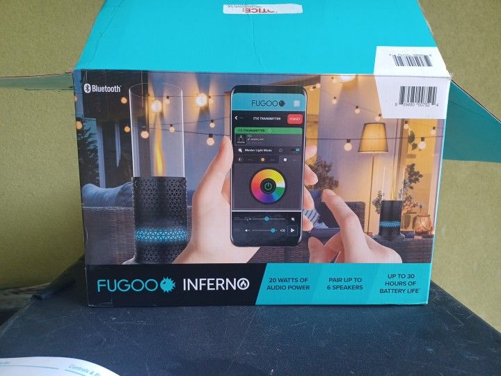 Bluetooth Speaker Fire Fuegoo Inferno