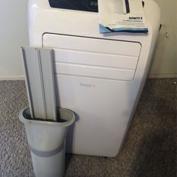 AC -Portable - Serenelife —12000 BTU - Covers-550 Sq Ft Or More Of Cold 🥶 Air - Dehumidifier &fan Modes  Window Kit Included ! Used 1 Time For A Week