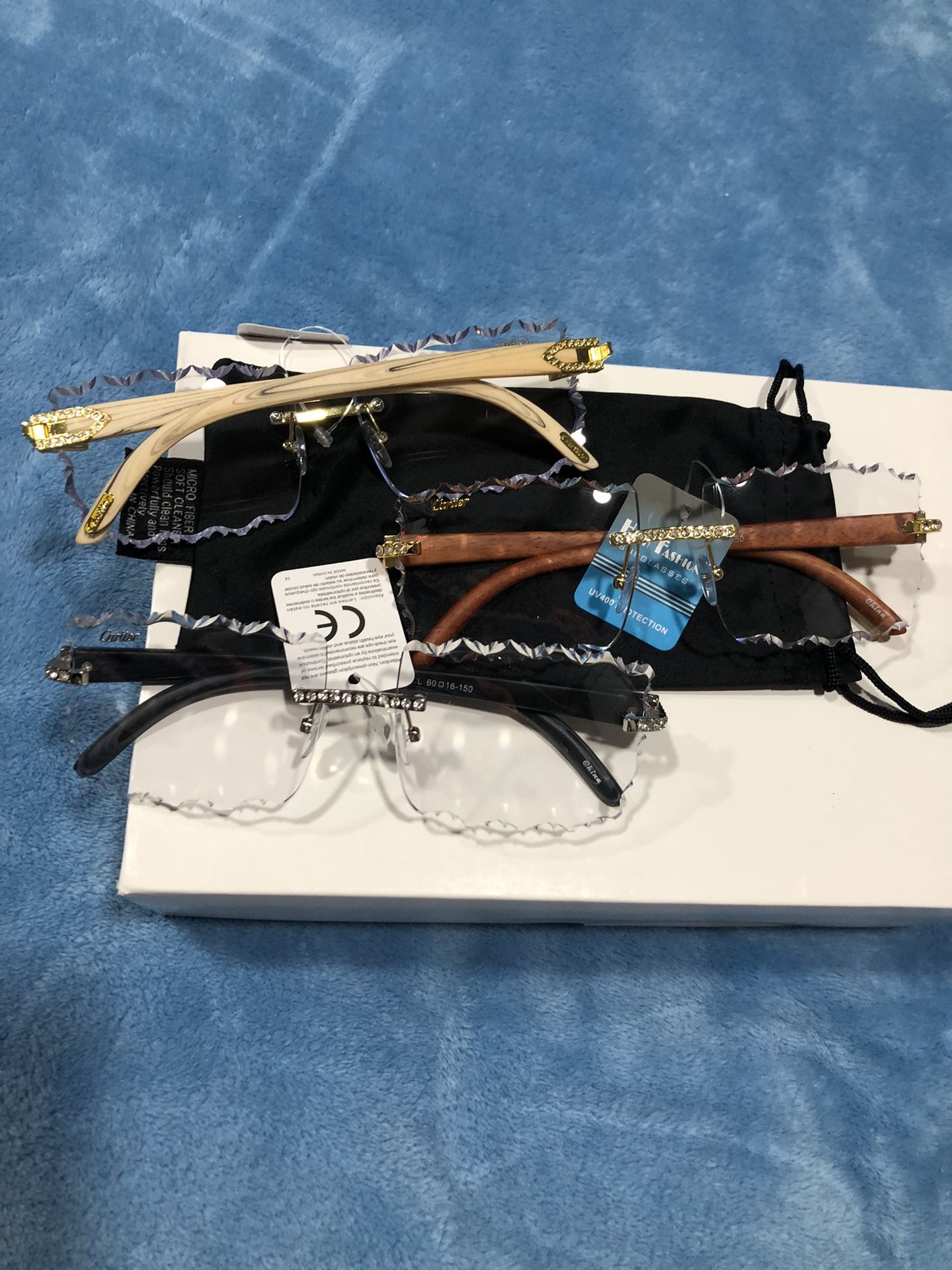 Clear Cartier’s Ridge Lenses Diamonds 