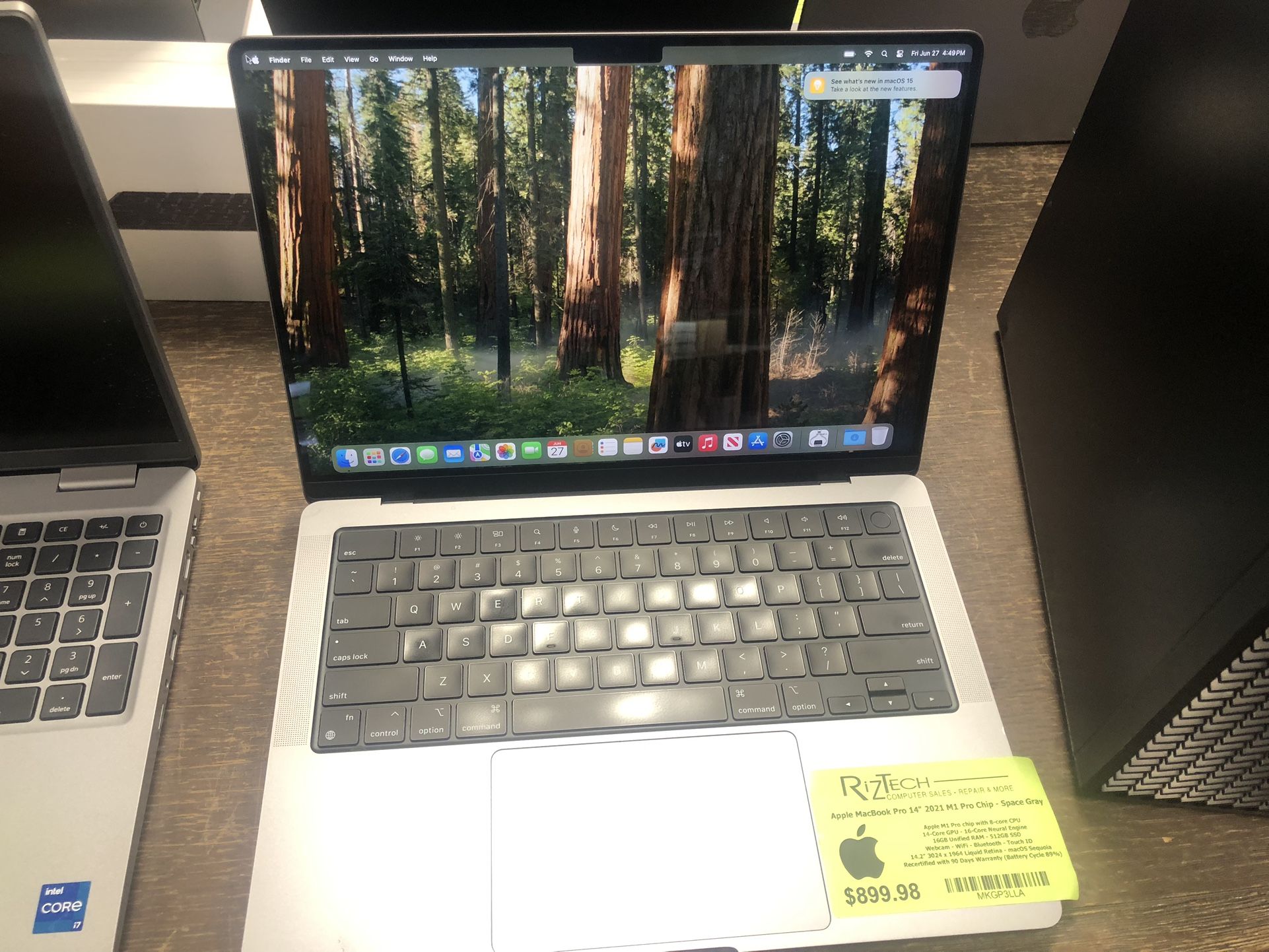 💻 Apple MacBook Pro 14" (2021, M1 Pro Chip) – Space Gray