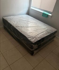 New Queen Size Mattress With Box Spring Set Colchones Nuevos Queen Size Bed Set
