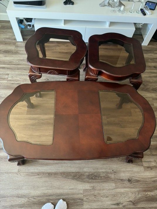 Coffe Table Y End Table 