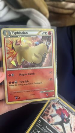 Typhlosion cracked ice holographic
