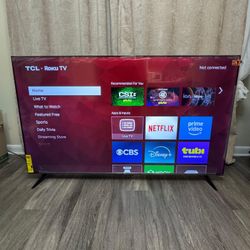 TCL 65” TV 