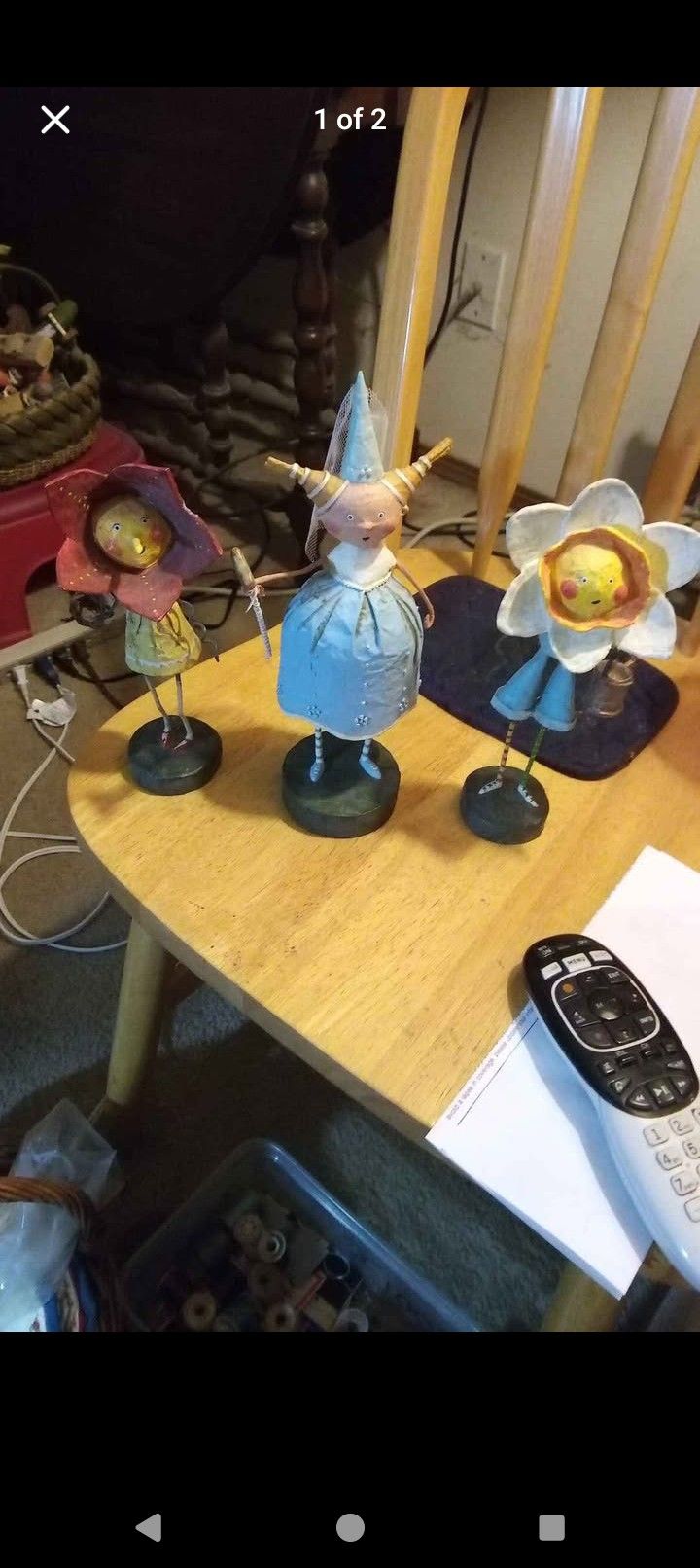 3 Lori C Mitchell Figurines