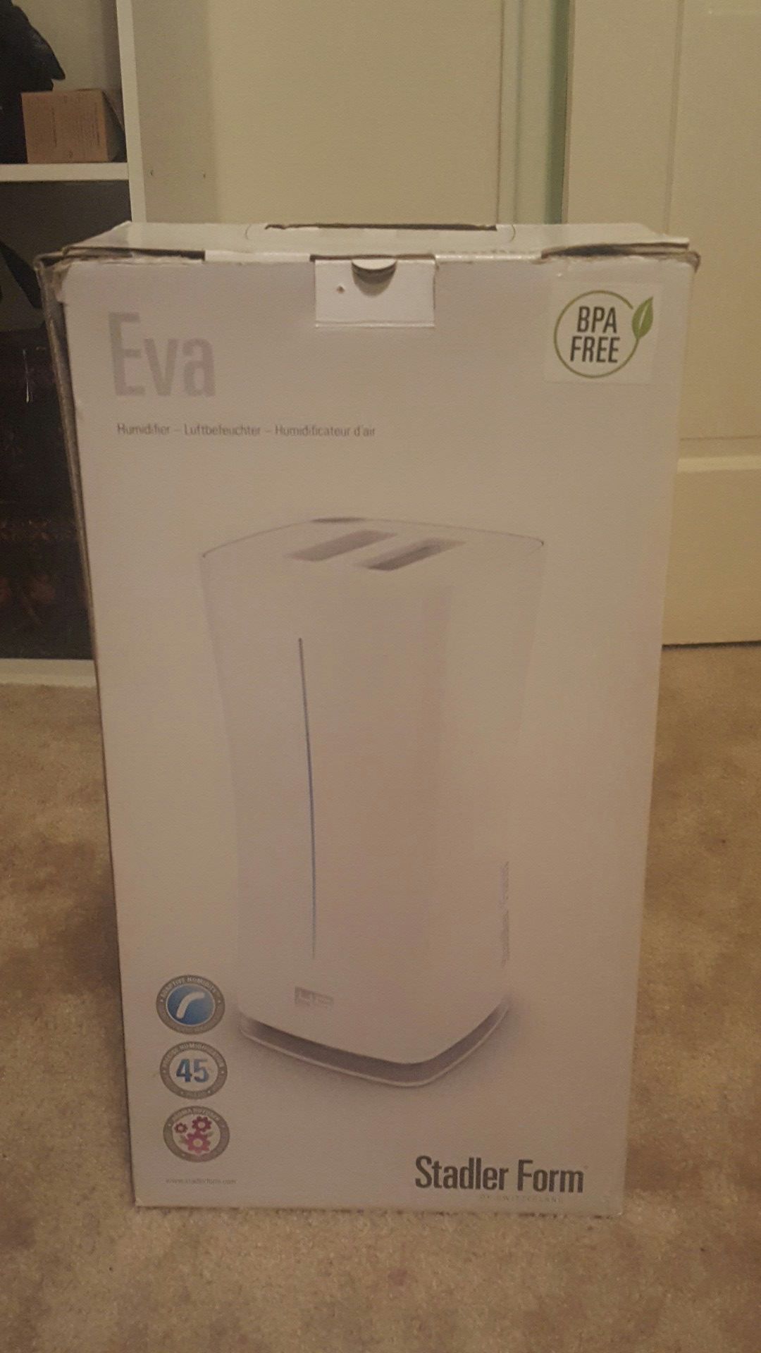 Humidifier - never used