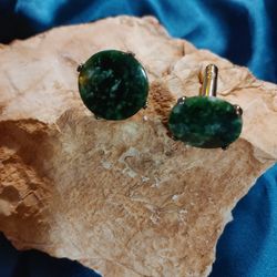 Jade Cufflinks